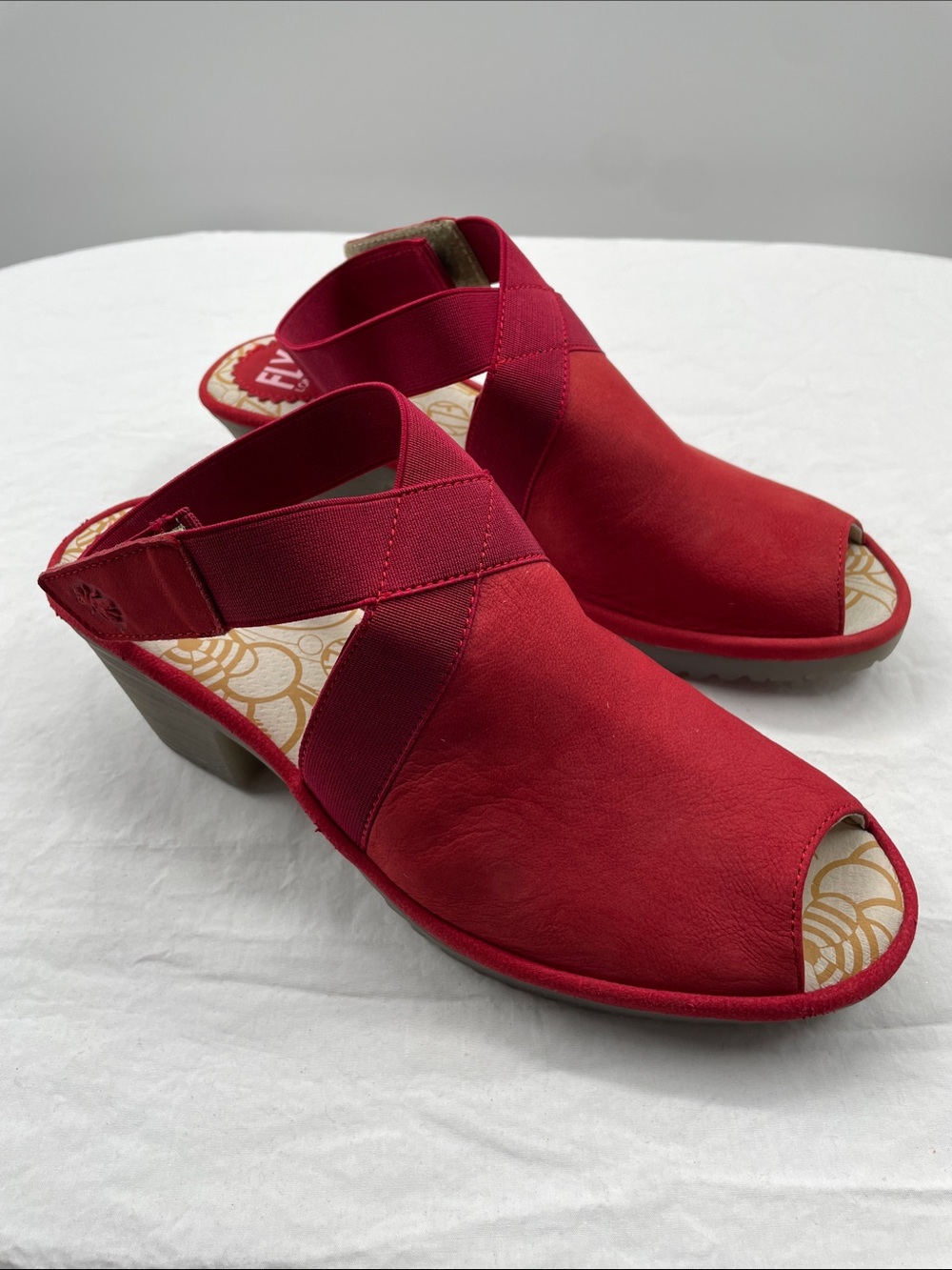 NEW! Fly London Wato Leather Suede Ankle Strap Sandals. EU 40. - Picture 2 of 12